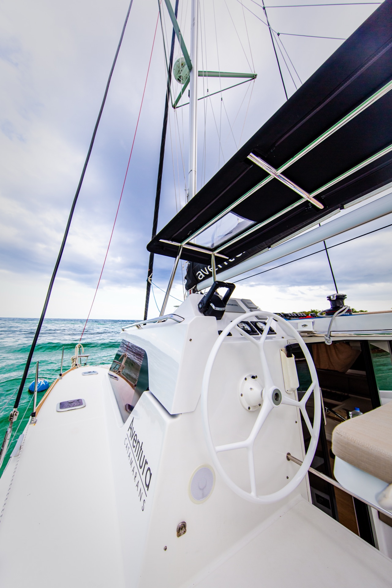 Sailing moments aboard Aventura, Riviera Maya