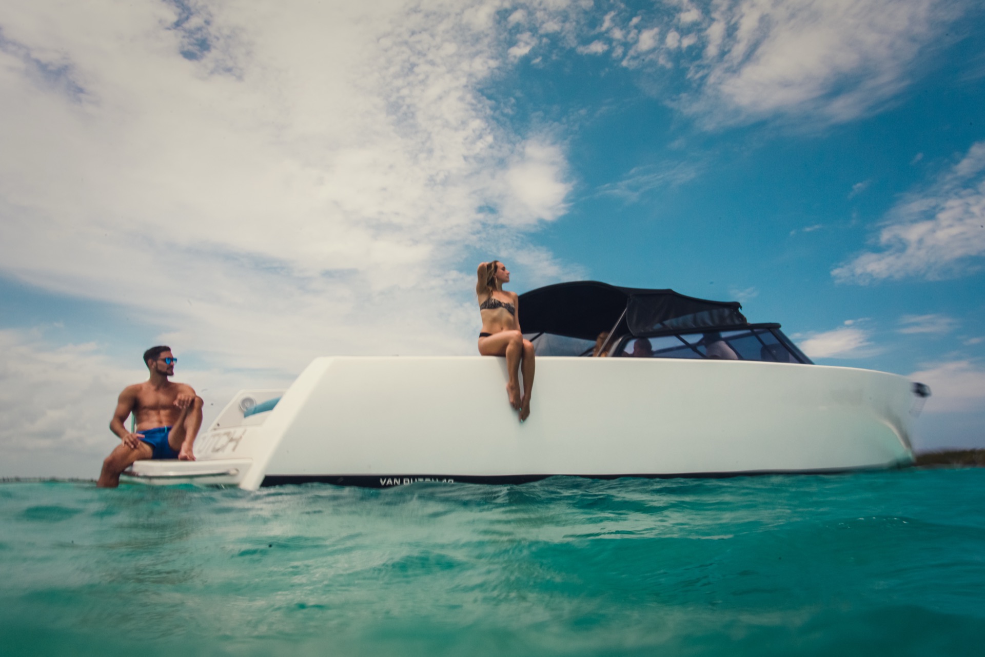 Onboard the 40' VanDutch